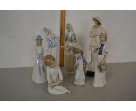 Mixed Lot: Various Nao and other figurines