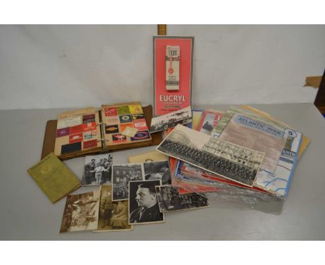 Quantity of Images of War magazines and accompanying newspapers, various vintage photographs, various reproductions and other