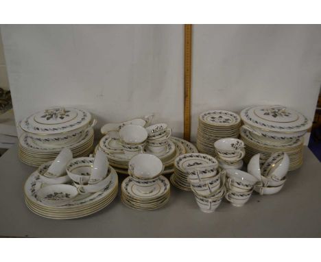 Quantity of Royal Worcester Bernina pattern table wares