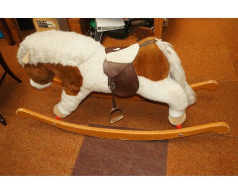 Vintage Merrythought rocking horse 