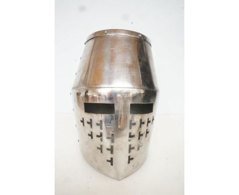 Reproduction knights helmet Height 34 cm 