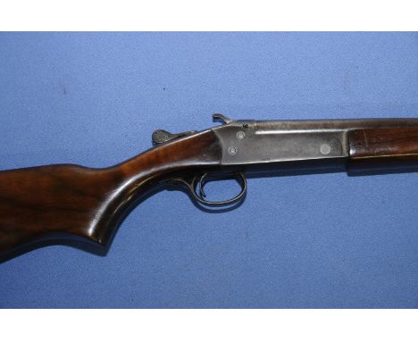 Winchester Cooey model 84 .410 single barrel shotgun with 26inch barrel, serial no 38829 (shotgun certificate required)