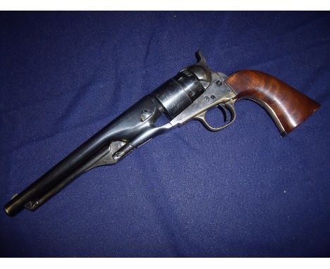 Colt 1860 .44 army percussion cap revolver manufactured in 1863, serial no 137132 an exceptional example retaining 85% of cas