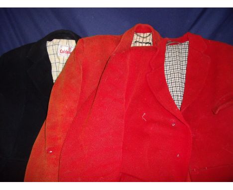 Two vintage gents red coats hunting jackets and a ladies Caldene hunting jacket (3)