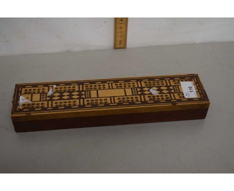 Vintage cribbage board