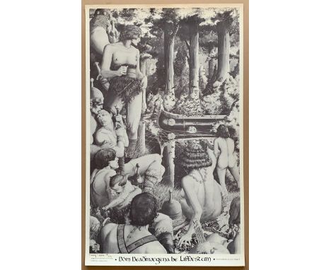 BARRY (WINDSOR) SMITH: "JUDGEMENT OF THE DEAD, BY THE LIVING" - SIGNED BARRY SMITH Limited Edition Lithograph #190/350 (Gorbl