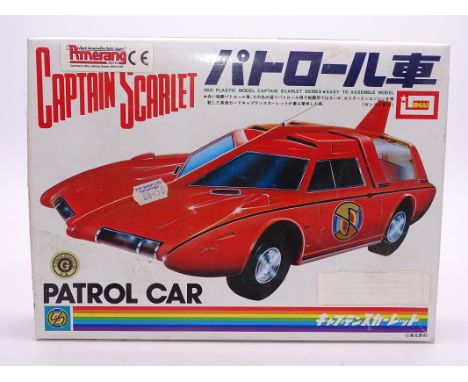 IMAI: CAPTAIN SCARLET: PATROL CAR Plastic Model Kit - complete and unused - still sealed inside - in good box