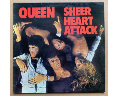 QUEEN: SHEER HEART ATTACK (1974) - First Pressing - KILLER QUEEN - EMC 3061 / OC 062 96025 / YAX 4881 - 3U &amp; YAX 4882 - 4