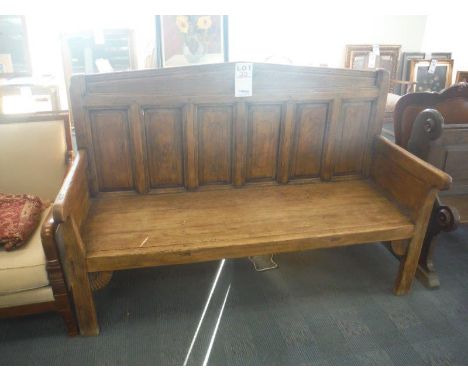 WOOD CHURCH BENCH(estimated value: $150-$500)