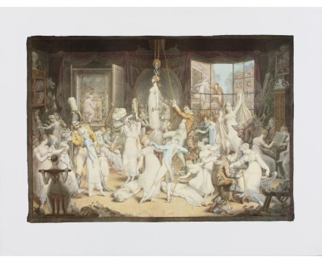 BURNEY
AN ELEGANT ESTABLISHMENT FOR YOUNG LADIES
COLLATYPE
9 PEICES
Signed
1992
75 x 53cm
The Stoneman Print Collection
Hugh 