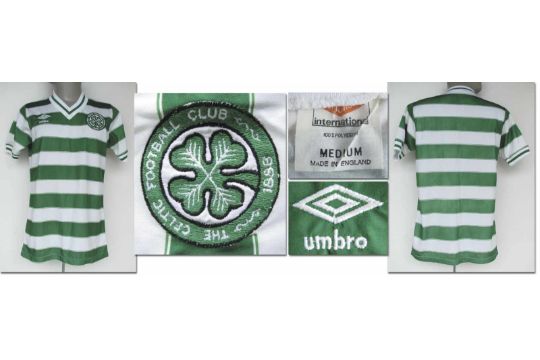 celtic match worn shirts