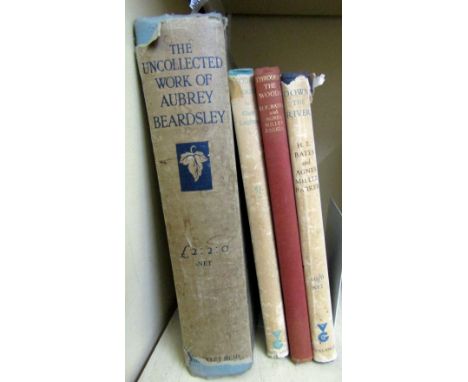 The Uncollected Work Of Aubrey Beardsley published by John Lane Bodley Head Ltd, first edition 1925, complete with dust jacke