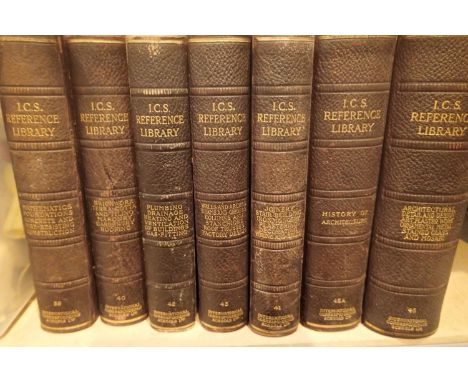 Seven hardback books from The ICS Reference Library, volumes 39-43, 45A and 46. P&amp;P Group 2 (£18+VAT for the first lot an