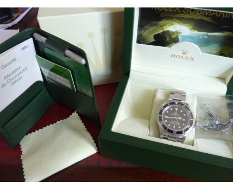 A gentleman's steel Rolex Oyster Perpetual Date Sea-Dweller (Model No. 16600) Wristwatch, superlative chronometer, officially