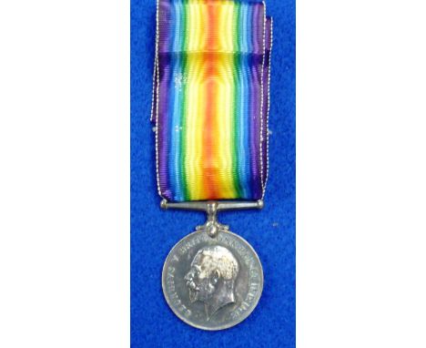 A First World War Victory Medal to Private J Willmore (Norfolk Regiment) 