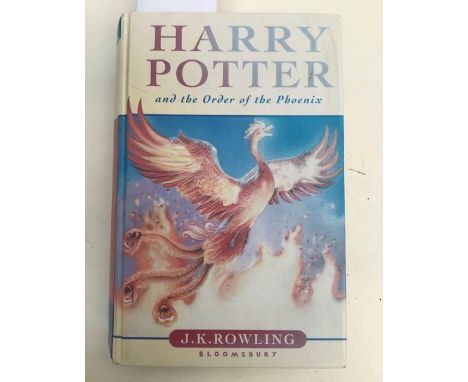 Harry Potter and the Order of the Phoenix, first edition