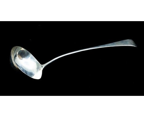 A George III silver Old English Pattern soup ladle, by&nbsp;Richard Crossley,&nbsp;London, 1798,&nbsp;&nbsp;