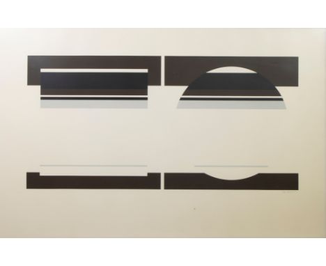 Gilbert DECOCK (1928-2007) Lithograph No title. Signed, numbered 33/60 and dated '87. Lithografie Zonder titel. Getekend genu