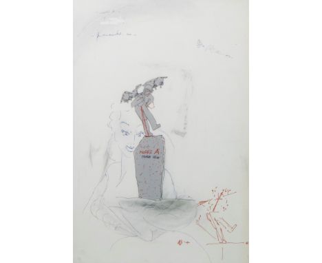 PANAMARENKO (1940-2019) Lithograph Pepto Bismo II, signed. Lithografie Pepto Bismo II, getekend. 41 x 28 cm