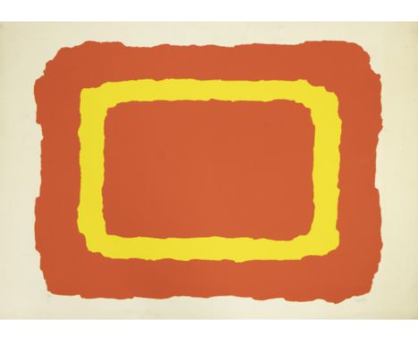 Bram BOGART (1921-2012) Lithograph No title, signed, numbered 15/90 and dated '72. Lithografie Zonder titel, getekend, genumm