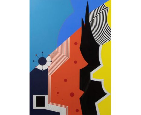 Jozef MEES (1898-1987) Lithograph No title. Signed and numbered 67/200. Lithografie Zonder titel. Getekend en genummerd 67/20