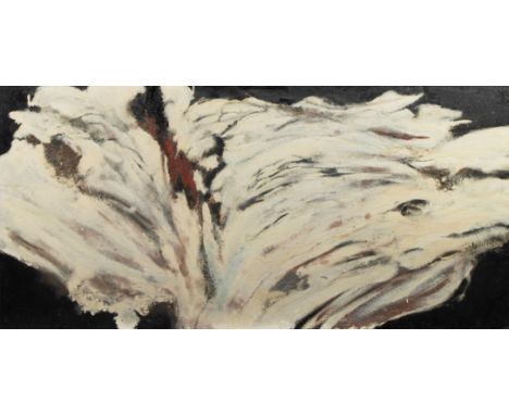 Jan BURSSENS (1925-2002) (attrib.) Oil on panel Composition. Not signed. Olie op paneel Compositie. Niet gesigneerd. 60 x 122