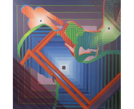 Guy COMMERMAN (1938) Oil on panel Untitled, signed and dated '70. Olie op doek Zonder titel, gesigneerd en gedateerd '70 90 x