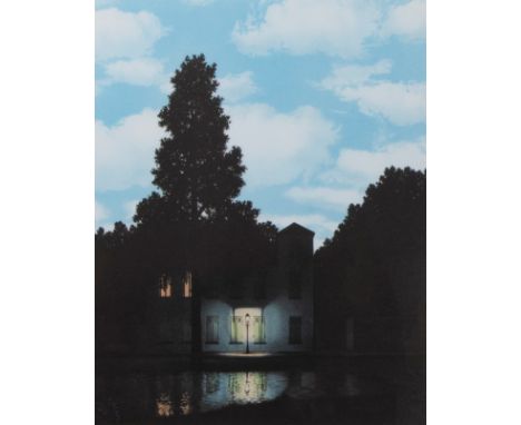 René MAGRITTE (1898-1967) Lithograph 'L'empire des lumières', numbered 11/300 and signed. Lithografie 'L'empire des lumières'