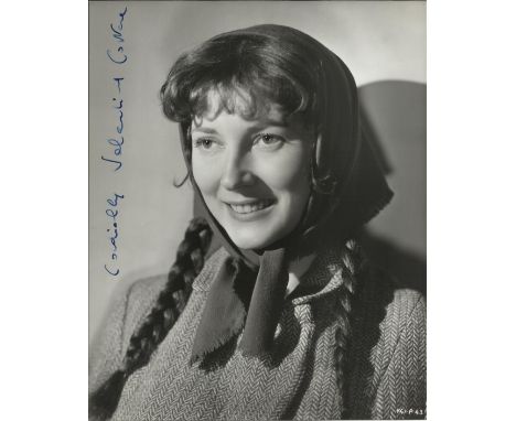 CORTESE VALENTINA: (1923-     ) Italian Actress, an Academy Award nominee. Vintage signed 7.5 x 9.5 photograph of Cortese in 