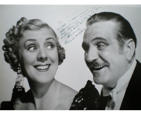MORGAN FRANK: (1890-1949) American Character Actor, portrayed the Wizard in The Wizard of Oz (1939). Vintage signed and inscr