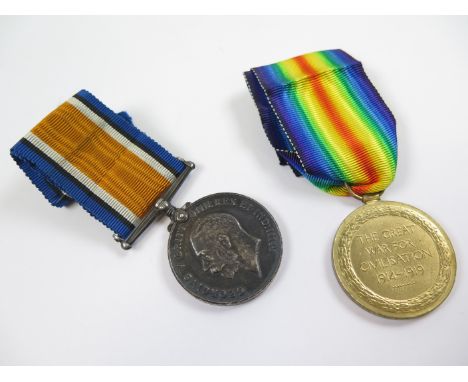 BWM & Victory Medal to 34288 Pte I H Northrupt Midd'x R. Isaac Henry Northrupt Died of Wounds as G/77058 with the 4th Bn Roya