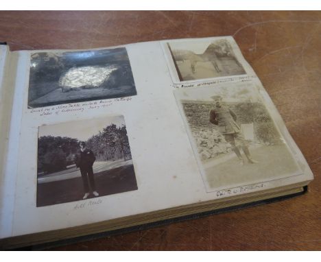 Photo album late Boer War and WW1 RAMC related with photos of Boer War memorials hospitals wounded soldiers New Zealand troop
