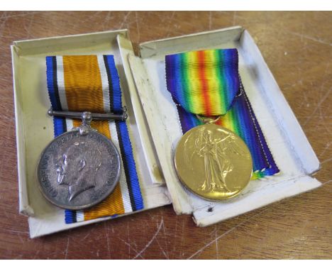 BWM and Victory Medal (only entitlement) to 34605 Pte John F. Raven 9th Battn Loyal North Lancashire Regiment. Killed in Acti