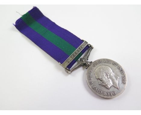 GSM GV with bar S. Persia, named to 4394 Sepoy Prabh Diyal 1-55-Coke's R. nVF
