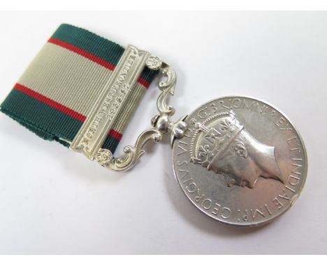 IGS 1936 with North West Frontier 1936-37 clasp, named to 33 Cook B T Babu Lal Peter 2-A & S H. VF