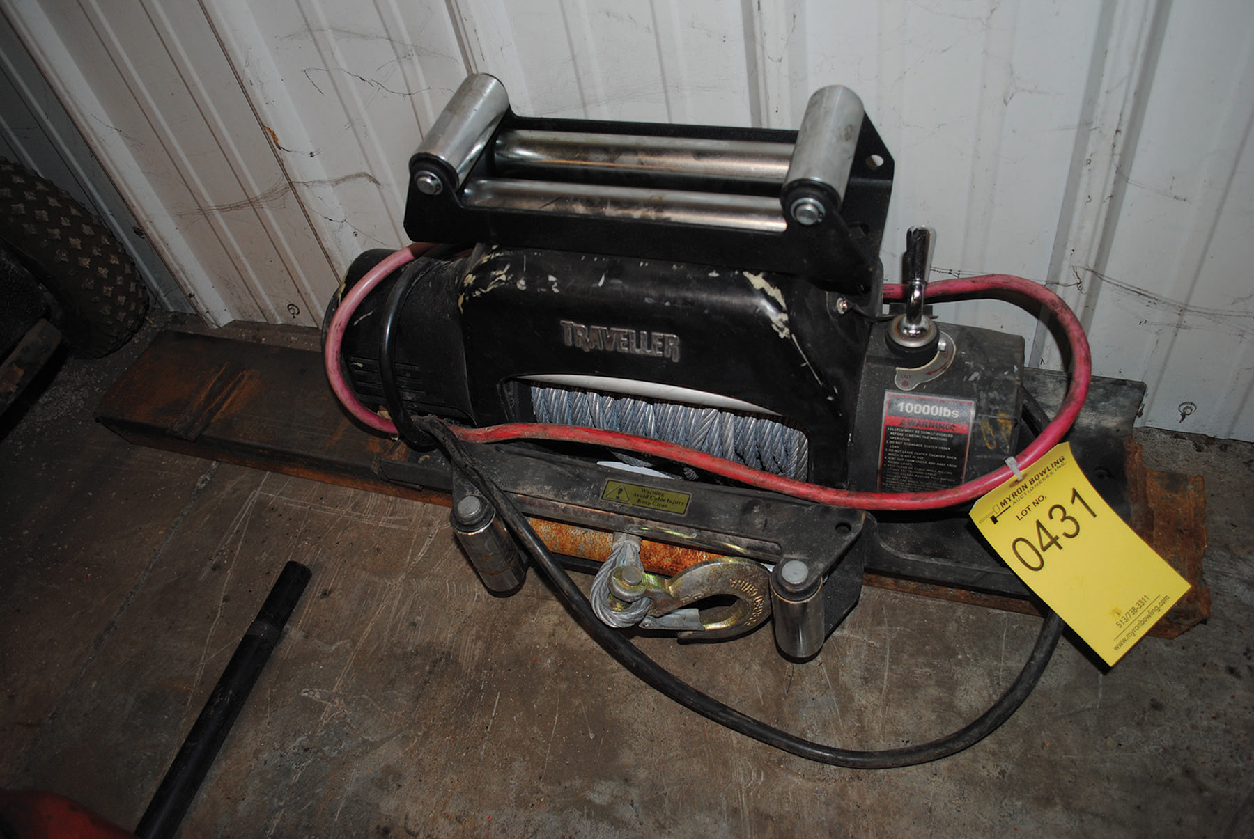 TRAVELER 10,000 LB. WINCH