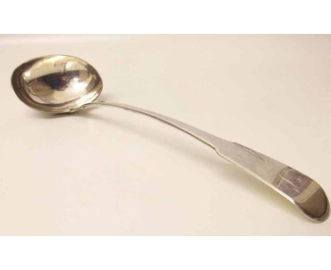 Newcastle Silver Soup Ladle by Richardson Condition report: see terms and conditions.