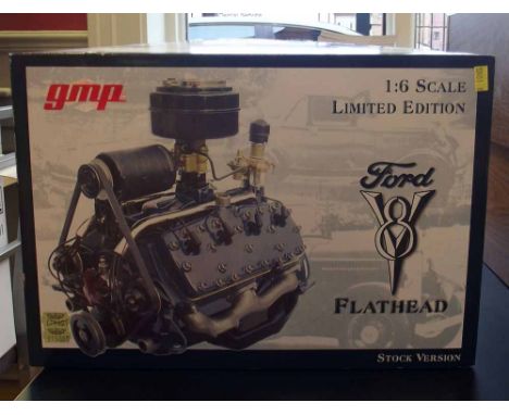 G.M.P 1:6 scale Ford Y8 Flathead Engine boxed model Condition report: see terms and conditions.