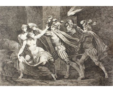 Pinelli, Bartolomeo: (1781 Rom 1835). Ortenzia. Radierung. Raccolta di Anedoti, e fatti Istorici di vari Autori, Edizione di 