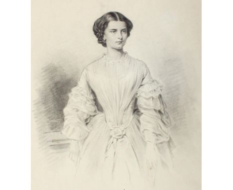 Bayern, Marie Sopie Amalie Herzogin in: (1841-1925) sowie Francesco II Maria Leopoldo (1826-1894), letzter König von Sizilien