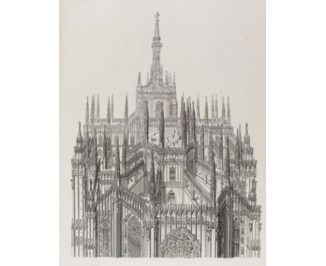 (Vallardi,G.).: Il duomo di Milano rappresentato in sessantaquattro tavole illustrate da cenni storici ed istruttivi. Seconda