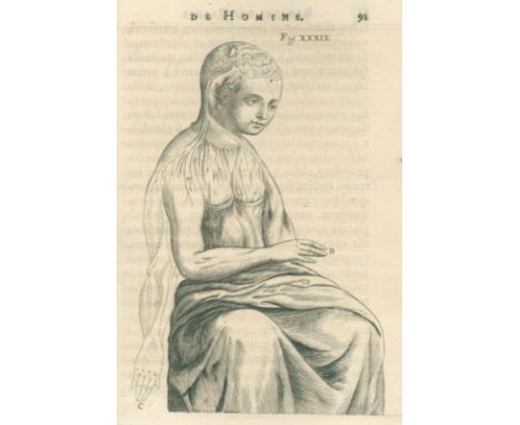 Descartes,R.: De homine figuris et latinitate donatus a Florentio Schuyl. Leiden, Fr. Moyard u. P. Leffen, 1662. 4°. Mit 10 (