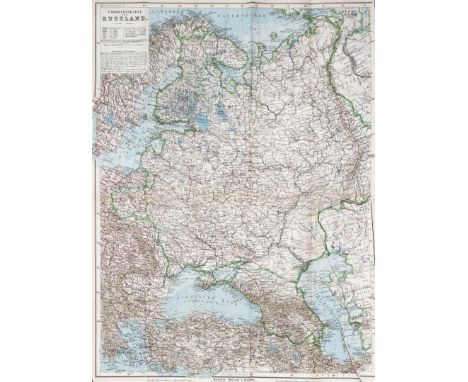 Russland: nebst Teheran, Port Arthur, Peking. Handbuch für Reisende. 7. Aufl. Lpz. 1912. Mit 40 Karten, 67 Plänen und 11 Grun