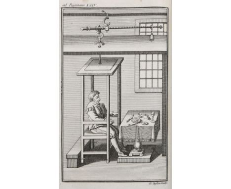 Santorio,S.: De medicina statica aphorismi. Commentaria, notasque addidit A.C. Lorry. Paris, Cavelier 1770. Mit gest. Front. 