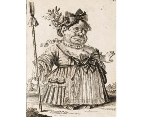 Callot,J.: Il Callotto resuscitato. Oder Neu eingerichtes Zwerchen-Cabinet. Gest. Titel und 49 Kupfertafeln von je zwei Platt