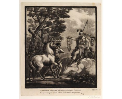Baillie, William: (1712 Killbride - London 1792). Sylvesterm exuerint animum (...)., Mezzotinto (Frühdruck). 1770. Blgr.  ca.