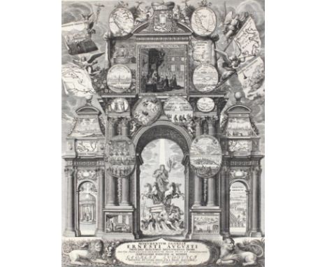 Kraus, Johann Ulrich: (1655 Augsburg 1719). Monumentum Gloriae für Ernst August, Kurfürst von Braunschweig-Lüneburg im Auftra