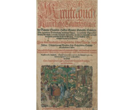 Lonicer,A.: Kreuterbuch, Künstl. Conterfeytung, Bäume, Staudgn, Hecken ... Kreuterbuch. Künstliche Conterfeytunge der Bäume, 