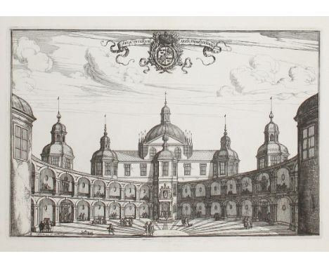 Padtbrugge, Dionysius: (unbekannt, 17. Jhdt). Arxis Swartsionenis. Radierung. 17. Jhd. 30 x 40,2 cm.  ╔Dabei╗: E. Reitz. Öörb