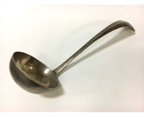 EARLY HM SILVER LADLE